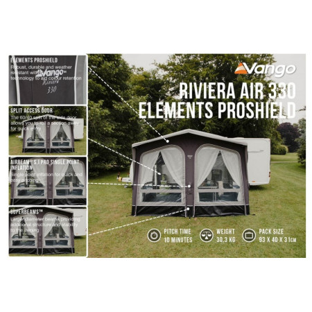 Predstan Vango Riviera Air 330 Elements ProShield