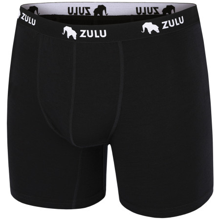 Pánske boxerky Zulu Merino 160 6in čierna black