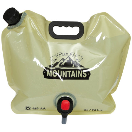 Vak na vodu Zulu Tanker 8l čierna