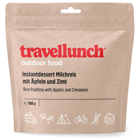 Dehydrované jedlo Travellunch Rýžový nákyp s jablkami a škoricou