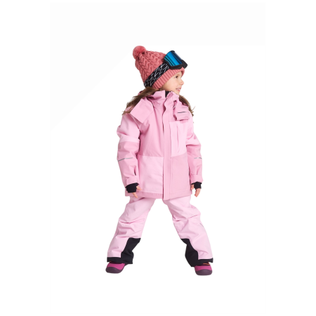 Detské lyžiarske nohavice Reima Proxima Grey Pink
