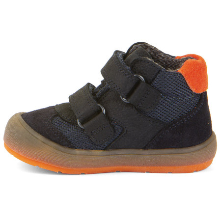 Detské celoročné barefoot topánky Froddo Ollie Lumi Tex Dark Blue