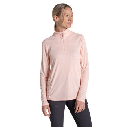 Dámske tričko Craghoppers NosiLife SolarShield+ Half Zip Top
