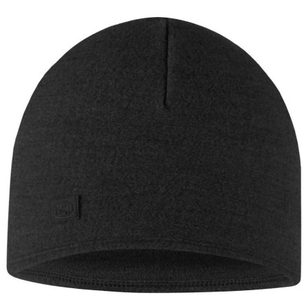 Čiapka Buff Merino Fleece Beanie čierna black
