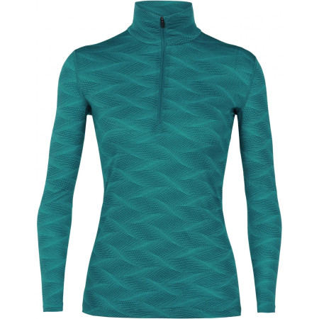 Dámske triko Icebreaker Women`s Oasis Long Sleeve half zip Curve