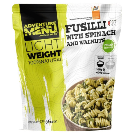 Adventure Menu Lightweight Fusilli se špenátom a vlašskými orechy 400 g