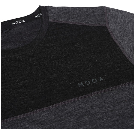 Pánske tričko MOOA MerinoSilk Block 160 short