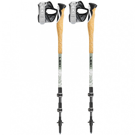 Trail Running palice Leki Cross Trail Carbon 110-135 cm biela