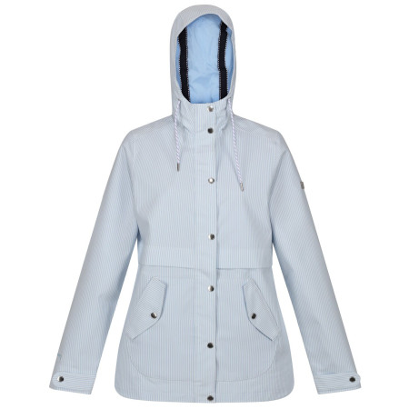 Dámska bunda Regatta Bayla svetlomodrá Powder Blue Ticking Stripe