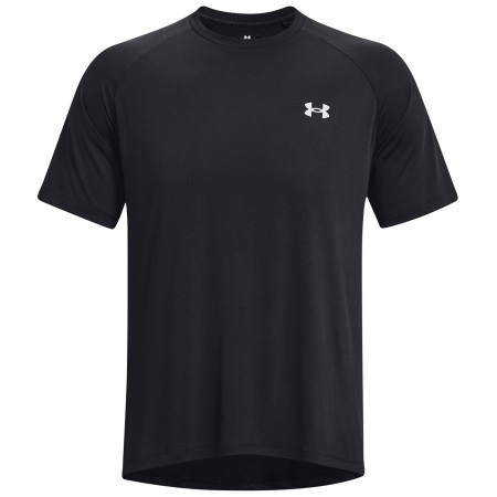Pánske funkčné tričko Under Armour Tech Reflective SS čierna/biela Black / / Reflective