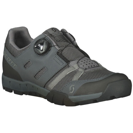 Pánske cyklistické tretry Scott Sport Crus-r Boa sivá/čierna dark grey/black