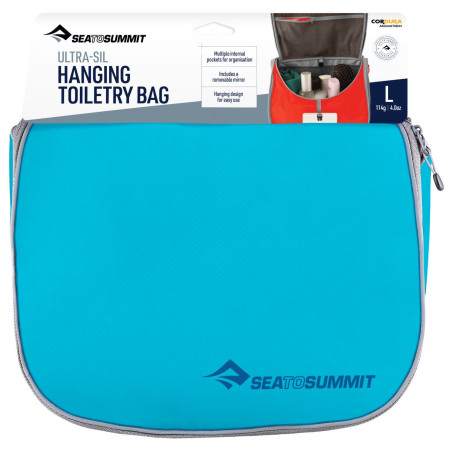 Kozmetická taška Sea to Summit Ultra-Sil Hanging Toiletry Bag Large modrá