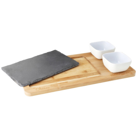 Sada misiek Brunner Cheese Set biela