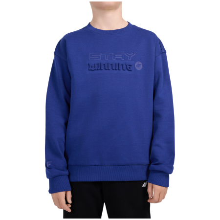 Detská mikina 4F Sweatshirt M2688 Cobalt modrá Cobalt