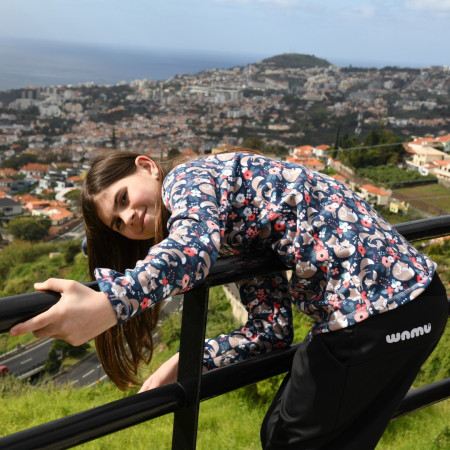 Detské softshellové nohavice WAMU Klasik