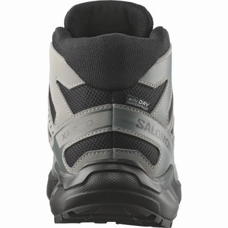 Detské topánky Salomon Xa Pro Mid Wp J Black-Sedona Sage-Wrought Iron