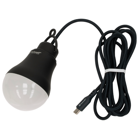 Svetlo Outwell Epsilon Bulb čierna Black & Grey