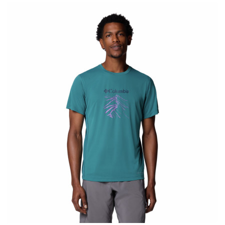 Pánske tričko Columbia Zero Rules™ Light Short sleeve Graphic Crew