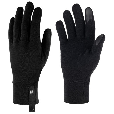 Rukavice Buff Merino Midweight Gloves čierna Black