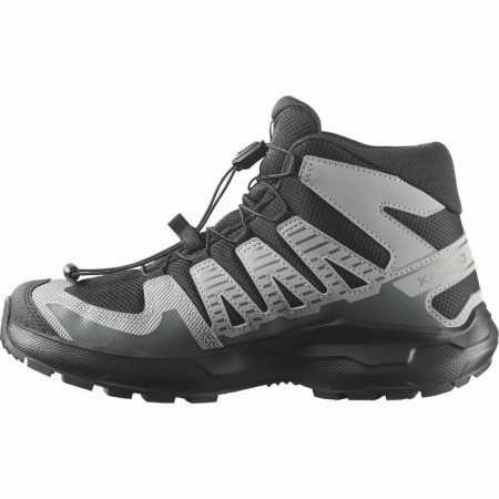 Detské topánky Salomon Xa Pro Mid Wp J Black-Sedona Sage-Wrought Iron