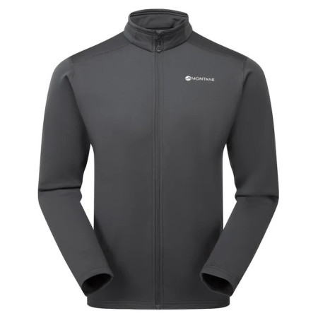 Pánska funkčná mikina Montane Fury Lite Jkt sivá MIDNIGHT GREY