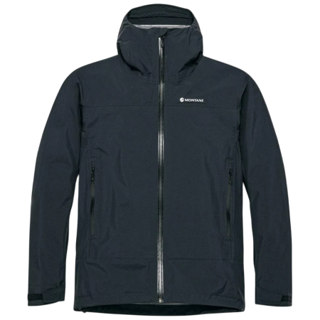 Pánska nepremokavá bunda Montane Norste Lite Jkt čierna BLACK
