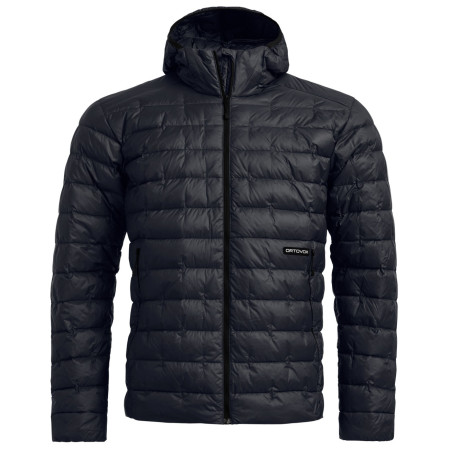 Pánska páperová bunda Ortovox Downwool 180 Hooded Jacket čierna Black Raven