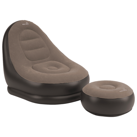 Nafukovacie kreslo Easy Camp Maple Lounge Set hnedá