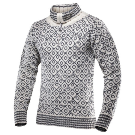 Sveter Devold Svalbard Wool Zip Neck