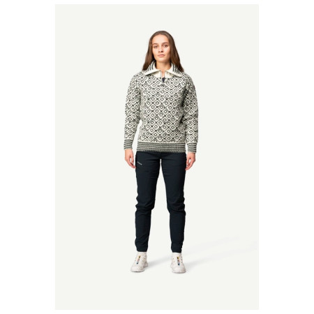 Sveter Devold Svalbard Wool Zip Neck