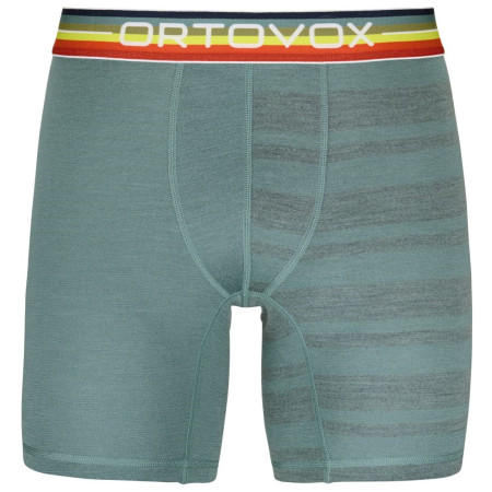Pánske boxerky Ortovox 185 Rock'N'Wool Boxer M svetlosivá arctic grey