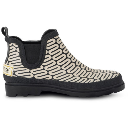 Dámske topánky Regatta Orla Welly Mid čierna/biela LrgWglMon