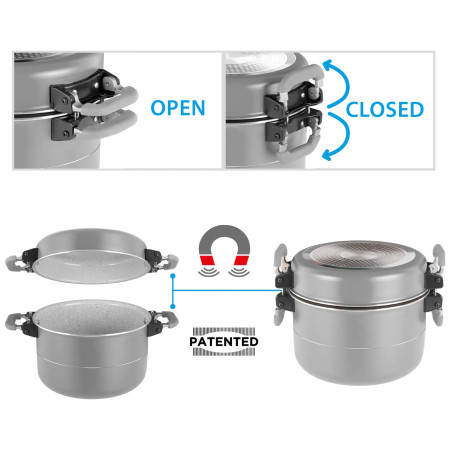 Sada riadov Brunner Fusion 7+1 Ø 22 cm