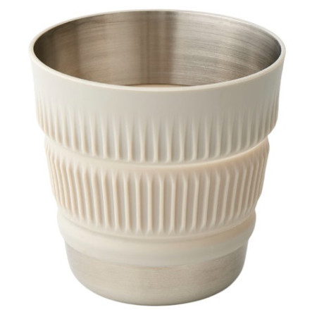 Skladací hrnček Sea to Summit Detour Stainless Steel Collapsible Mug béžová Moonstruck Grey