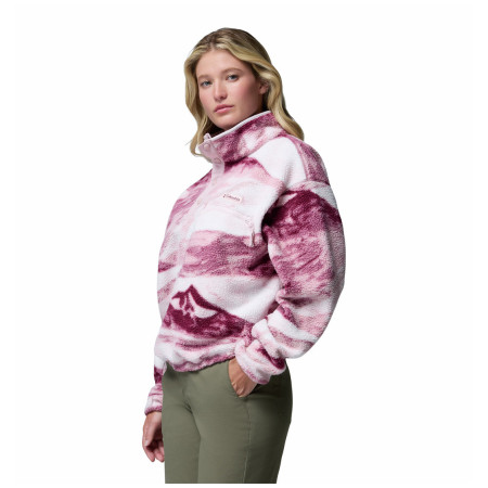 Dámska mikina Columbia Helvetia™ II Printed Cropped Half Snap