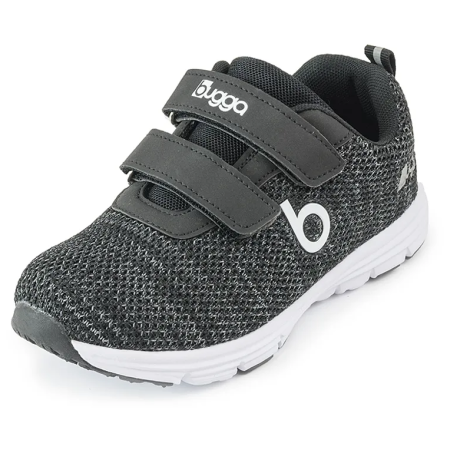 Detské topánky na suchý zips Bugga Tempe Black