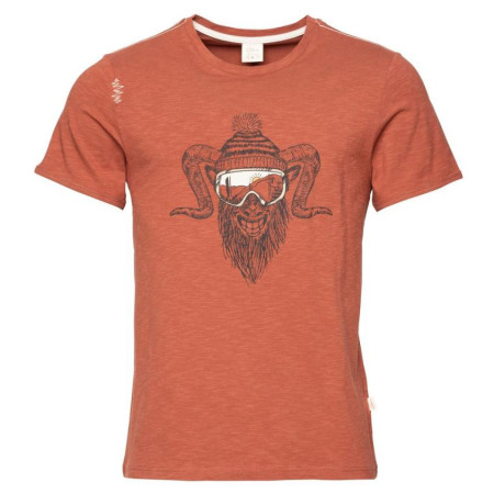 Pánske tričko Chillaz Rock Hero Winter hnedá brick