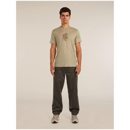 Pánske funkčné tričko Icebreaker Merino 150 Tech Lite SS Tee Bear Catch