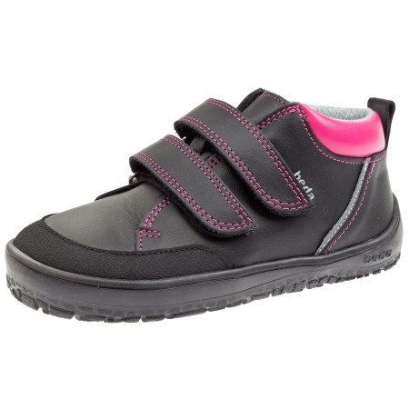 Detské topánky Beda El Black Pink