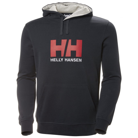 Pánska mikina Helly Hansen Hh Logo Hoodie tmavomodrá Navy
