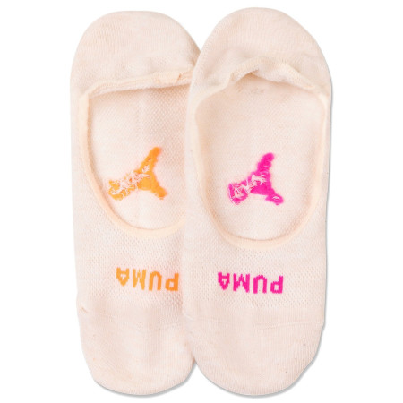 Dámske ponožky Puma Women Mesh MID-CUT Footie 2P