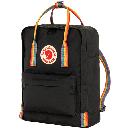 Batoh Fjällräven Kånken Rainbow čierna Black-Rainbow Pattern