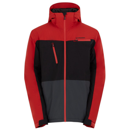 Pánska lyžiarska bunda Fundango Horatio Allmountain Jacket červená/čierna redorange