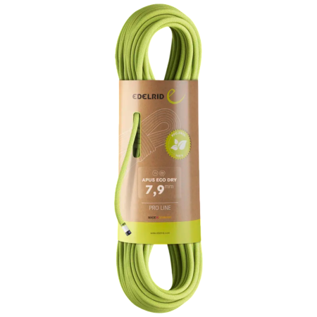 Lano Edelrid Apus Eco Dry 7,9mm 60m svetlozelená 138 oasis