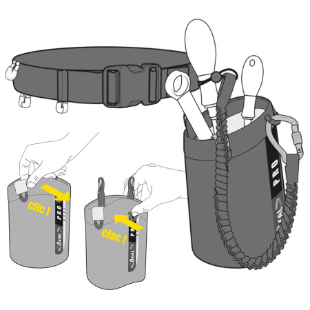 Pracovný vak Beal Tool Bucket Long 5l