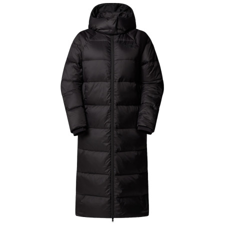 Dámsky páperový kabát The North Face W Hydrenalite City Long Down Hooded Park čierna Tnf Black