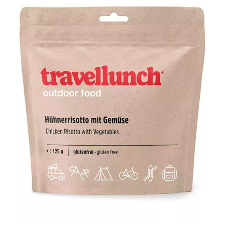 Dehydrované jedlo Travellunch Kuracie rizoto bezlepkové 125 g