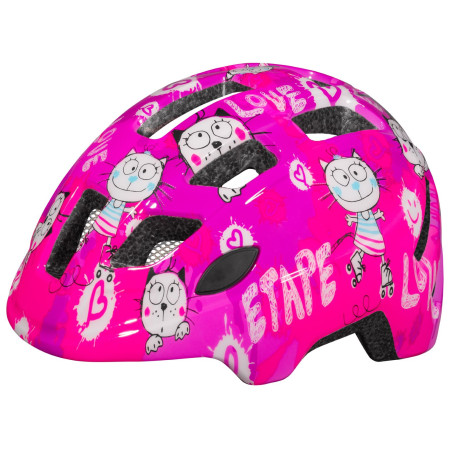 Detská cyklistická helma Etape Kitty 2.0 ružová pink