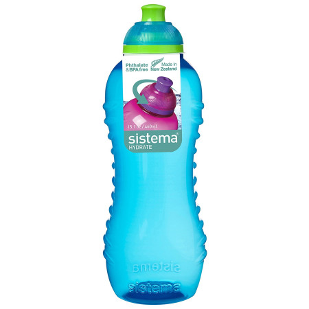 Fľaša Sistema Twist'n'Sip 460ml