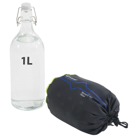 Cestovný vankúšik Outwell Memory Ergo Air Pillow